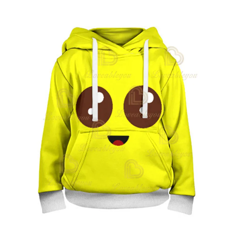 Fortnite Unisex Cartoon Hoodies Kids Boys Girls Sweatshirt Fashion Oversize Fall Children's Clothing Tops Long Sleeve Hoody