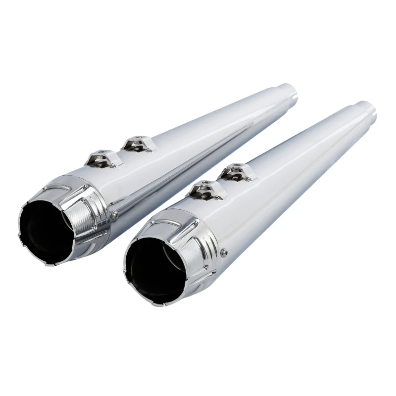 

Мотоцикл с двойной выхлопной трубой, с мегафоном, 4 дюйма, для Harley Road King Glide 1995-2016