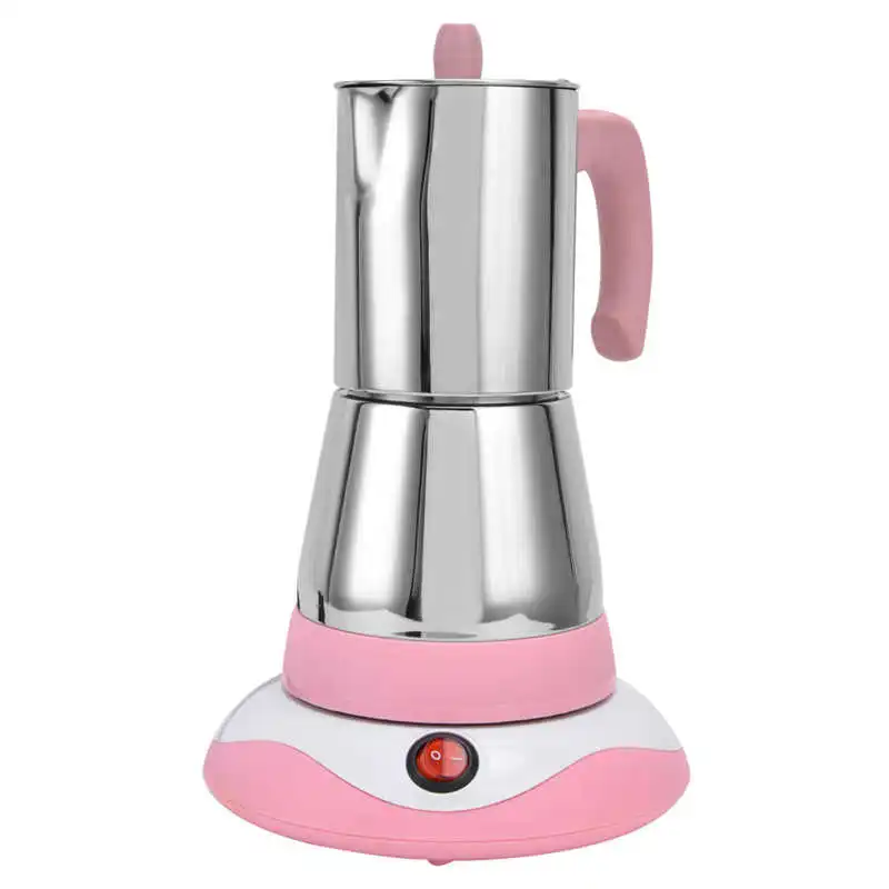 

Семейный кофейный чайник из нержавеющей стали для домашней кухни с европейской вилкой 220 В