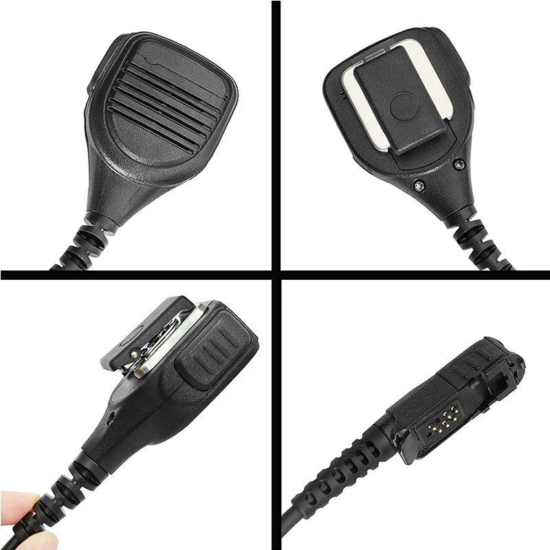 Speaker Microphone Heavy-Duty Remote Shoulder Mic Replacement Compatible with XPR3000 XPR3300 XPR3500 XPR3500e XPR3300 XPR3300e
