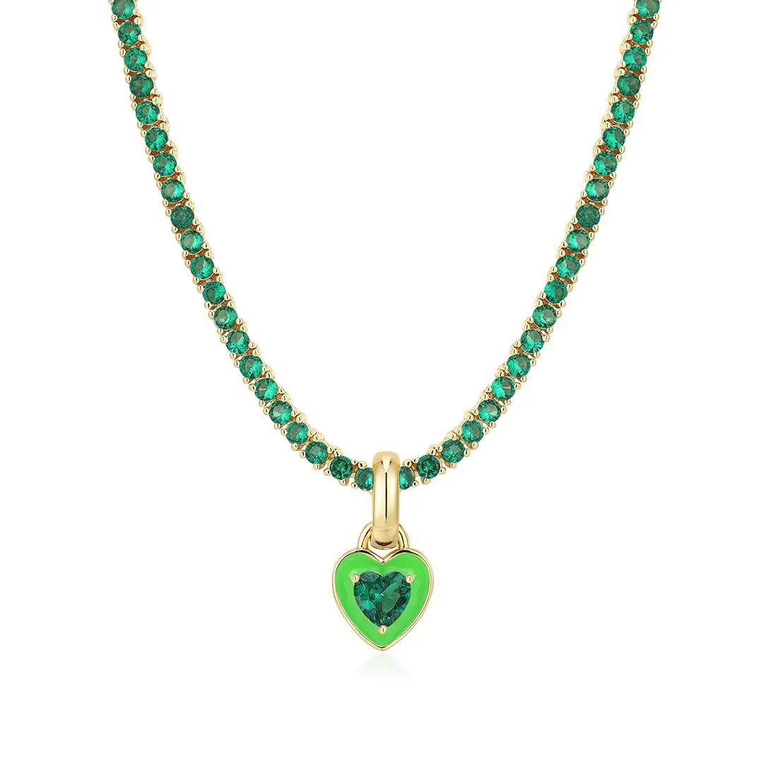 Женское Ожерелье с кулоном из титановой стали