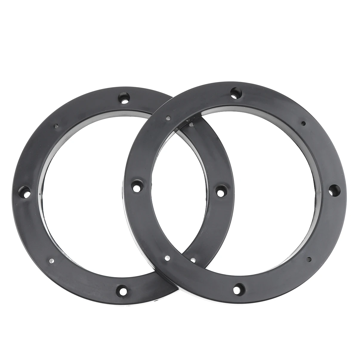 

2 шт. универсальная 5-дюймовая прокладка для автомобильного динамика, водонепроницаемая, ударопрочная пластиковая прочная Шайба-адаптер, кр...