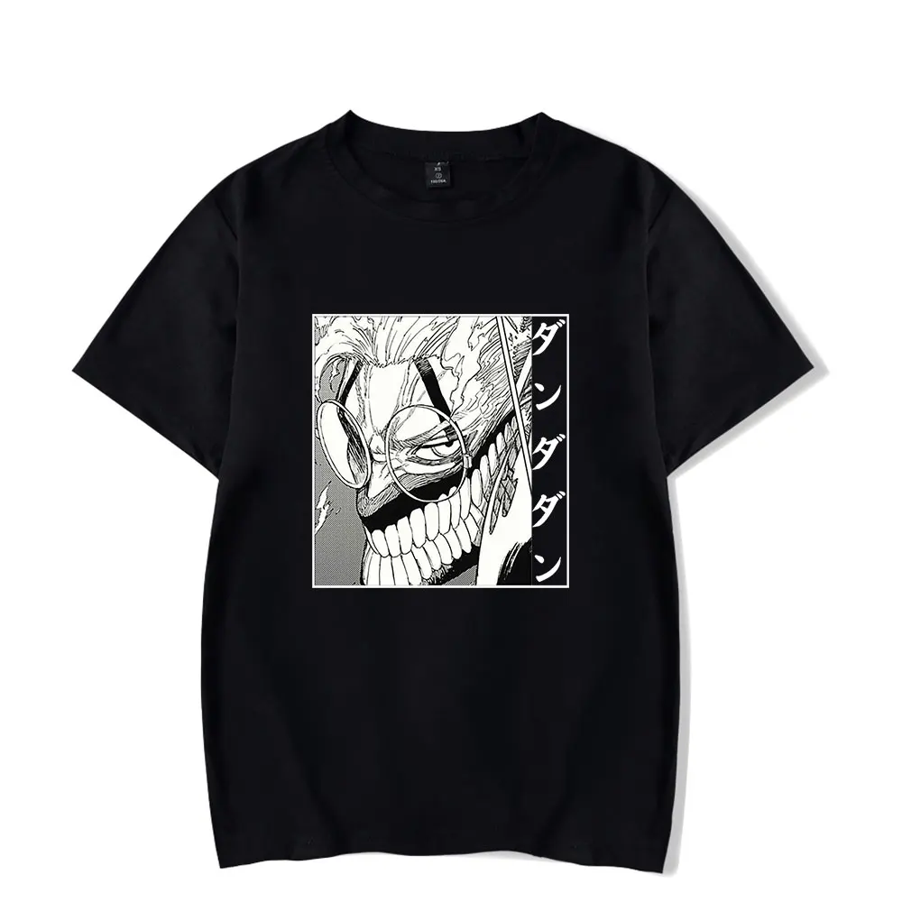 Винтажная футболка с логотипом Dandadan Okarun в стиле 90-х мужская и женская коротким