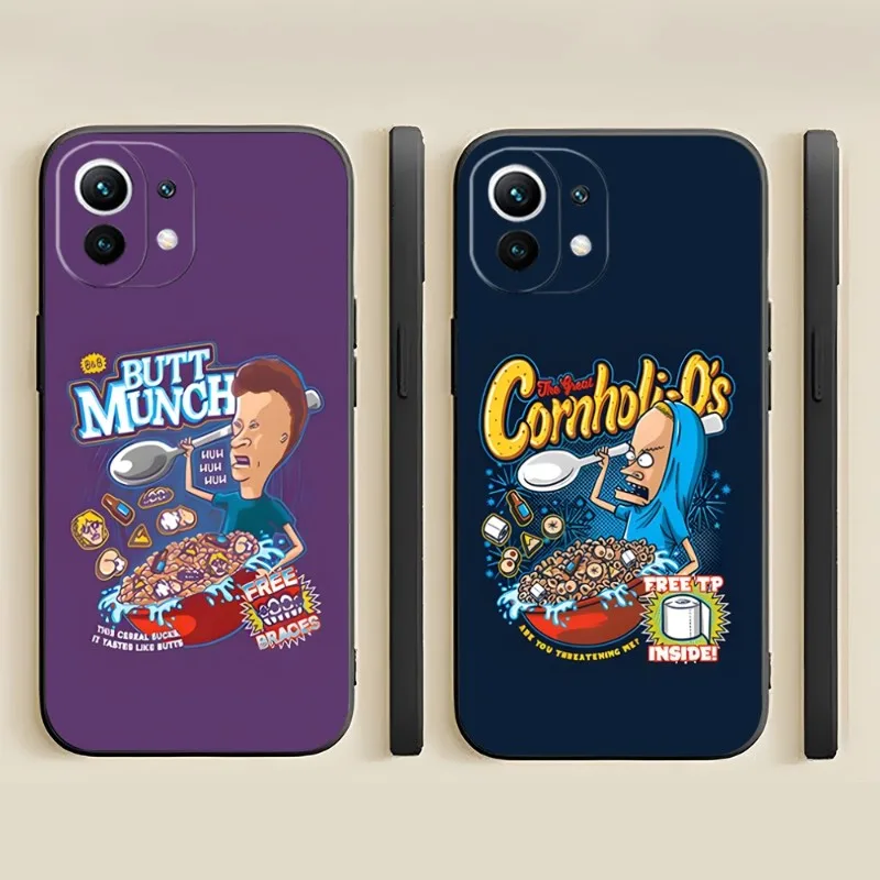 Чехол для телефона Beavis и Butthead для Xiaomi 9 12 11T 10 11 9T 9SE 11i Lite Ultra Note10 Poco F3 F4 M4 M3 X4 GT Pro, задняя крышка Чехол для телефона Beavis и Butthead для Xiaomi 9 12 11T 10 11 9T 9SE 11i Lite Ultra Note10 Poco F3 F4 M4 M3 X4 GT Pro, задняя крышка