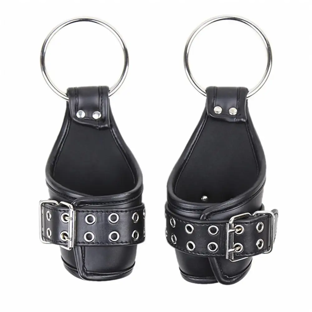 

Sex Toys Handcuffs 1Pair PU Leather Restraints Bondage Cuffs Roleplay Tools Erotic Handcuffs for Couples Game Sex Products Sexy
