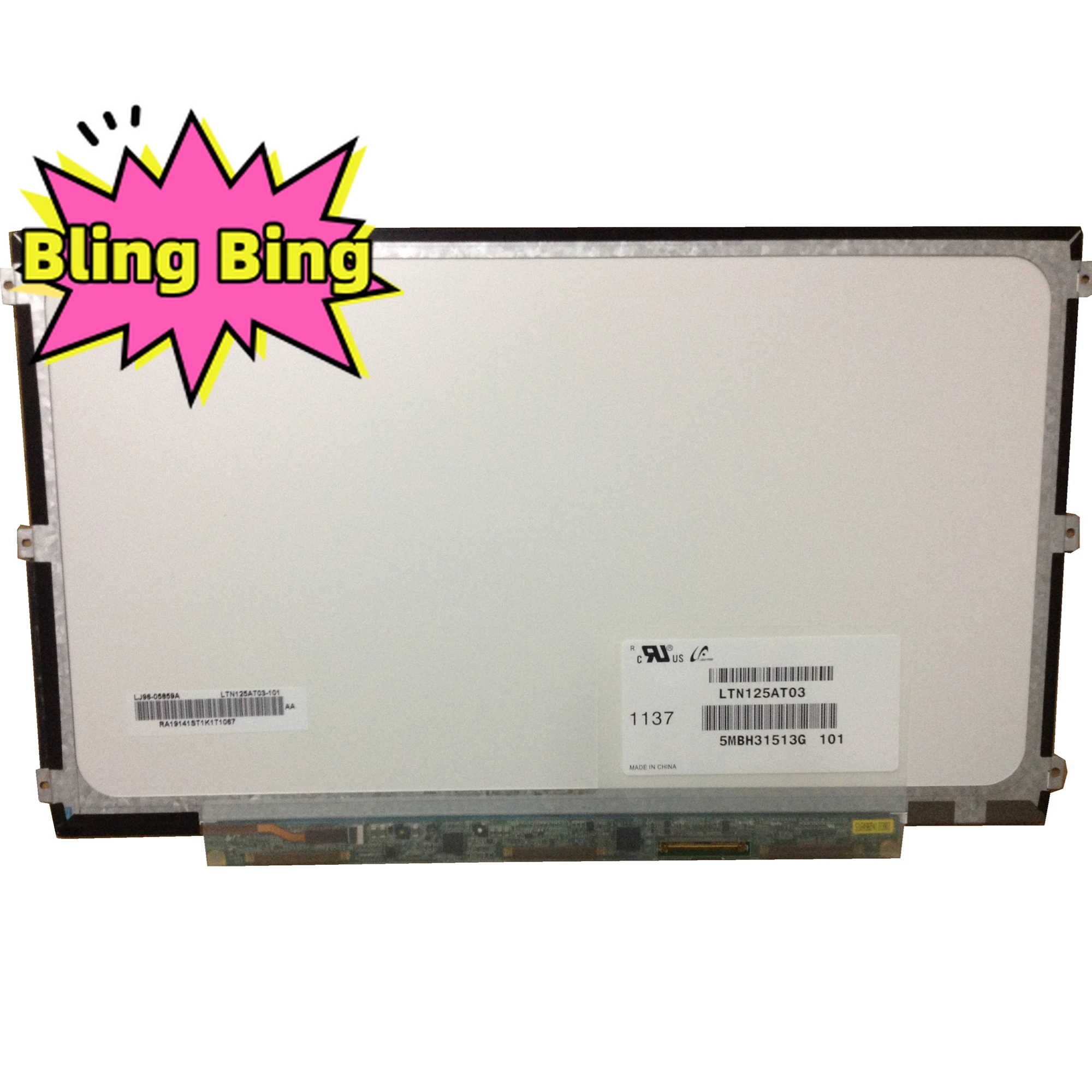 LTN125AT03 подходит для B125XW03 LP125WH2 TLB1 B125XW01 V.0 LTN125AT01 401 201 жк-дисплей для ноутбука, левый и правый дисплей с 3 отверстиями для винтов