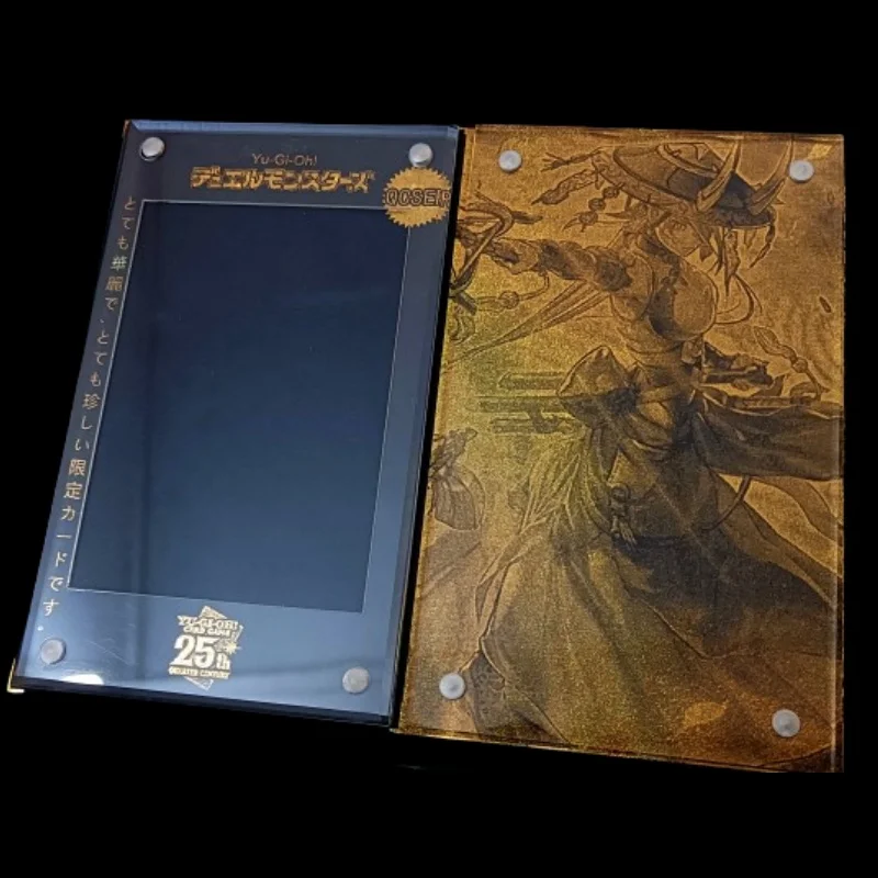 Ю-Ги-О! Карты Кирпич Темный Волшебник Девушка DIY 25th QCSER Позолота Эксклюзивный
