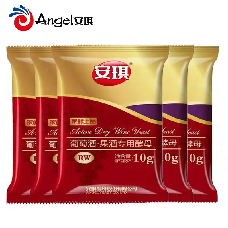 

RW Red Wine Yeast 10G Active Dry fermentation distillation distiller home Koji fermentation for grapes