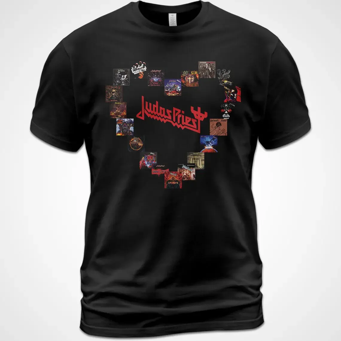 Хлопковая футболка Джудас священный альбом йэн Хилл Роба халфорд Гленн типтон