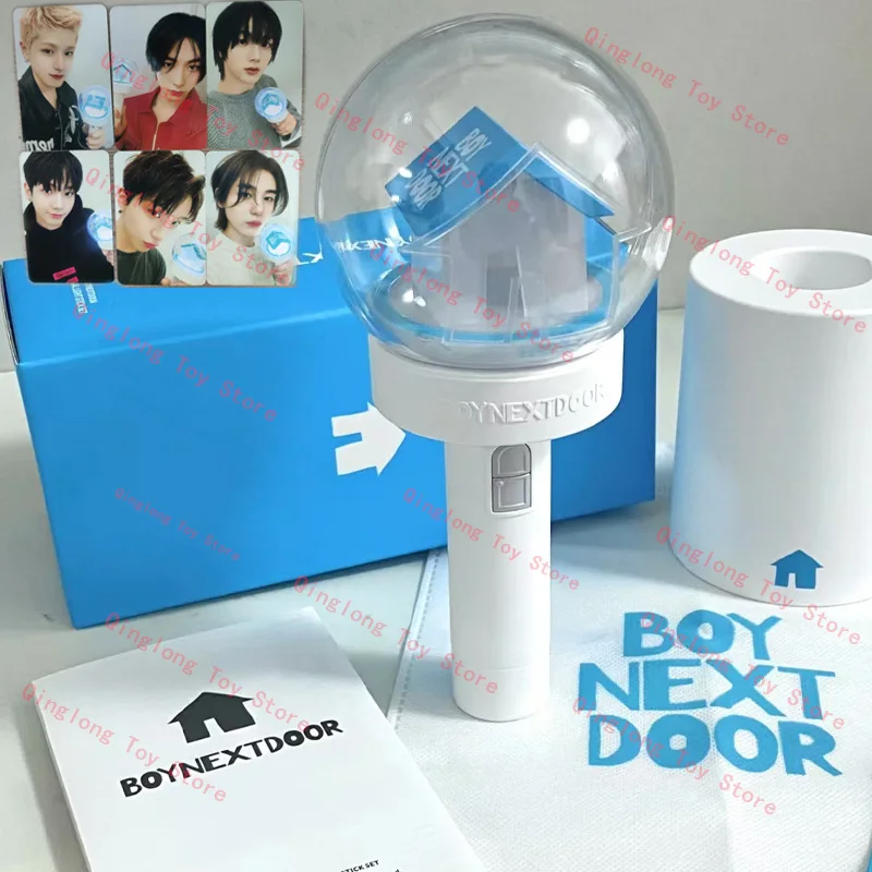 Фото BOYNEXTDOOR Lightstick Kpop BOY NEXT DOOR Ручная лампа с Bluetooth Концерт Хип-Хоп Вечеринка Световая палочка Вспышка Флуоресцентная палочка Подарок №1