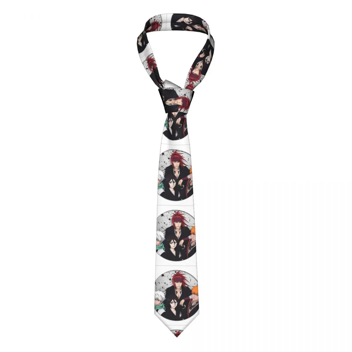 

Kurosaki Ichigo, аниме Галстуки, унисекс, шелк, полиэстер, 8 см, узкий отбеливатель, Kuchiki Рукия, шейные галстуки для мужчин, аксессуары, галстук для ве...