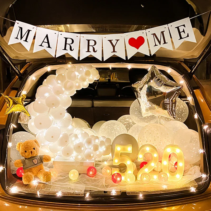 Сундук-сюрприз предложение свадьбы реквизит украшение романтическая композиция