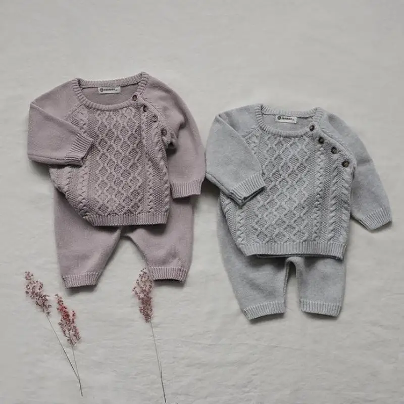 

Зимний детский свободный Однотонный свитер, простой теплый пуловер, вязаные топы для девочек, большие штаны из полипропилена, домашняя одеж...