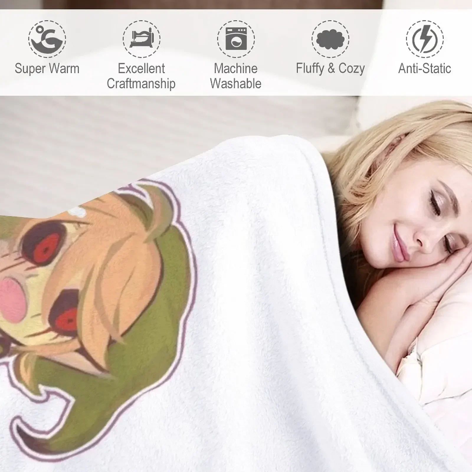 Бена утопленная (Creepypasta) Пледы Постельное белье Большие термоодеяла