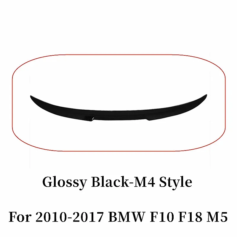 

Для BMW 5 серии F10 F18 M5 520i 525i 528i 530i 530i M4 M5 MP PSM Стиль задняя крышка багажника Автомобильный спойлер Крылья Тюнинг Аксессуары Часть