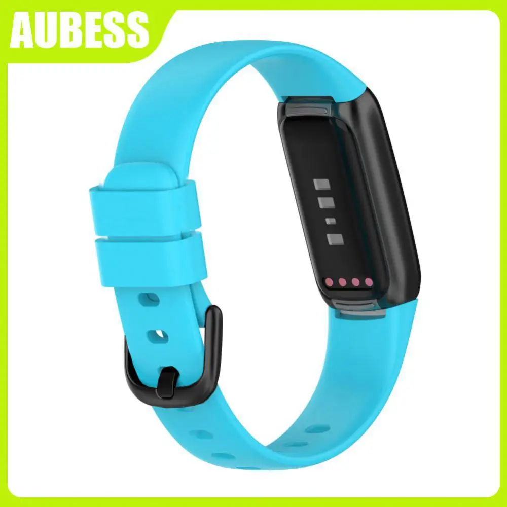 

Thickened Watchband Soft Replacement Wristband Sweatproof Waterproof Silicone Strap For Fitbit Luxe