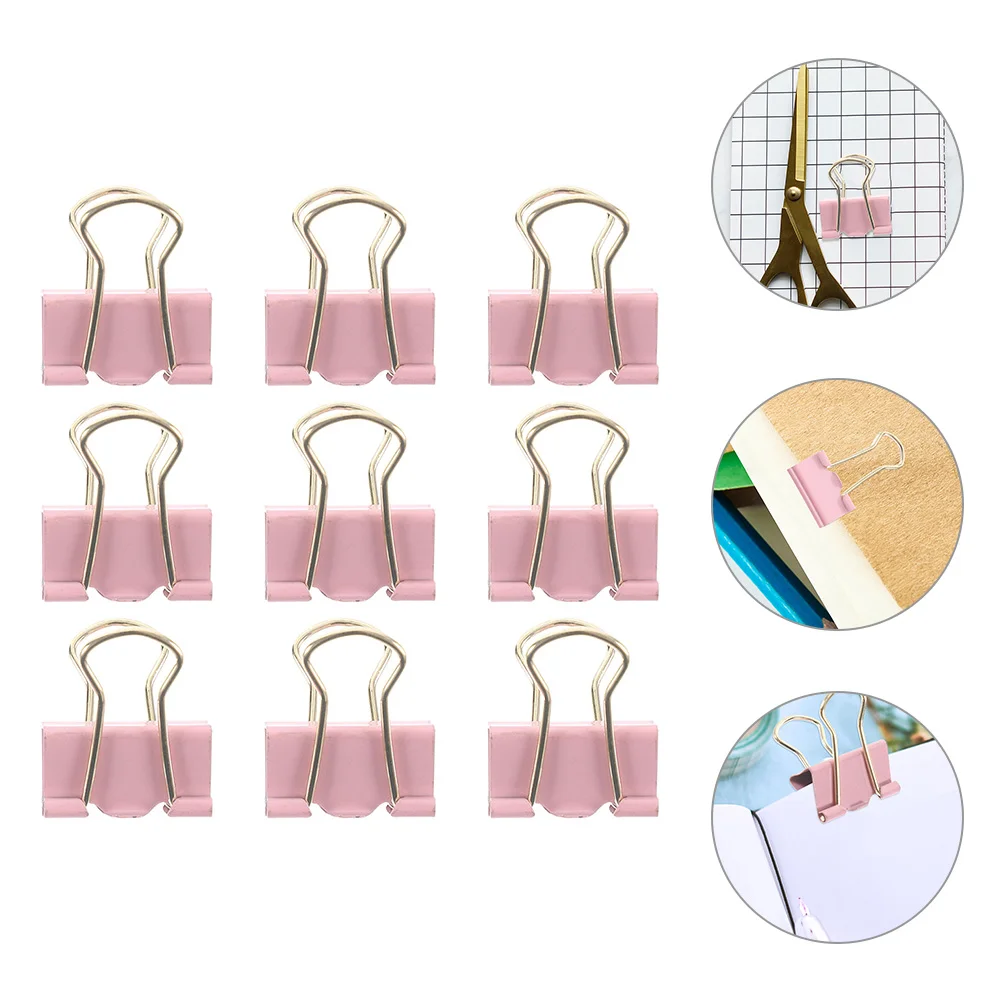 

Elliot Folder Binder Clips Medium Tiny Paper Small Document Clamps Assorted Metal