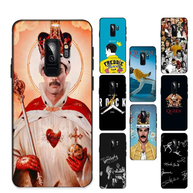 

Freddie Mercury Queen Phone Case for Redmi 8 9 9A for Samsung J5 J6 Note9 for Huawei NOVA3E Mate20lite cover