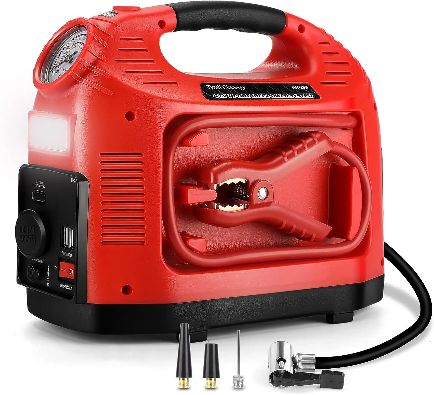 - 900a Peak Auto Battery Booster Pack Portable Jump Box, Dc/usb 12v Battery Charger, Jumper