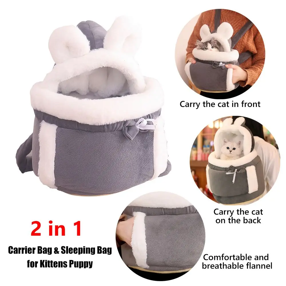 

Теплый рюкзак для котят и щенков, рюкзак для переноски маленьких кошек и собак, рюкзак для переноски домашних животных