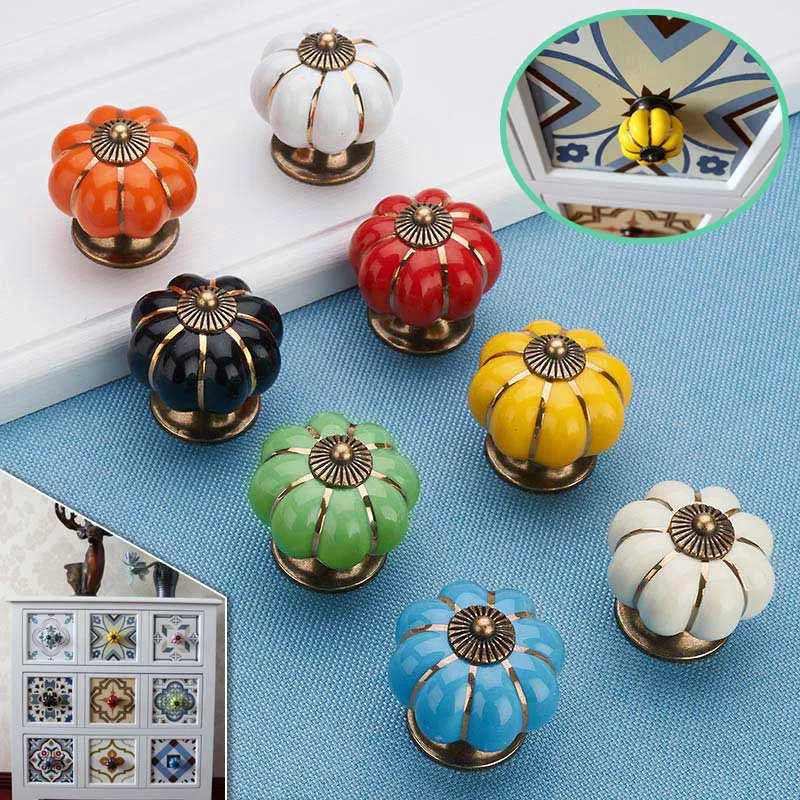 

Furniture Handle Portable Lightweight Design Handy Us Ceramic Door Knob Cabinet Handles for Drawer Cupboard Kitchen Pull Handle