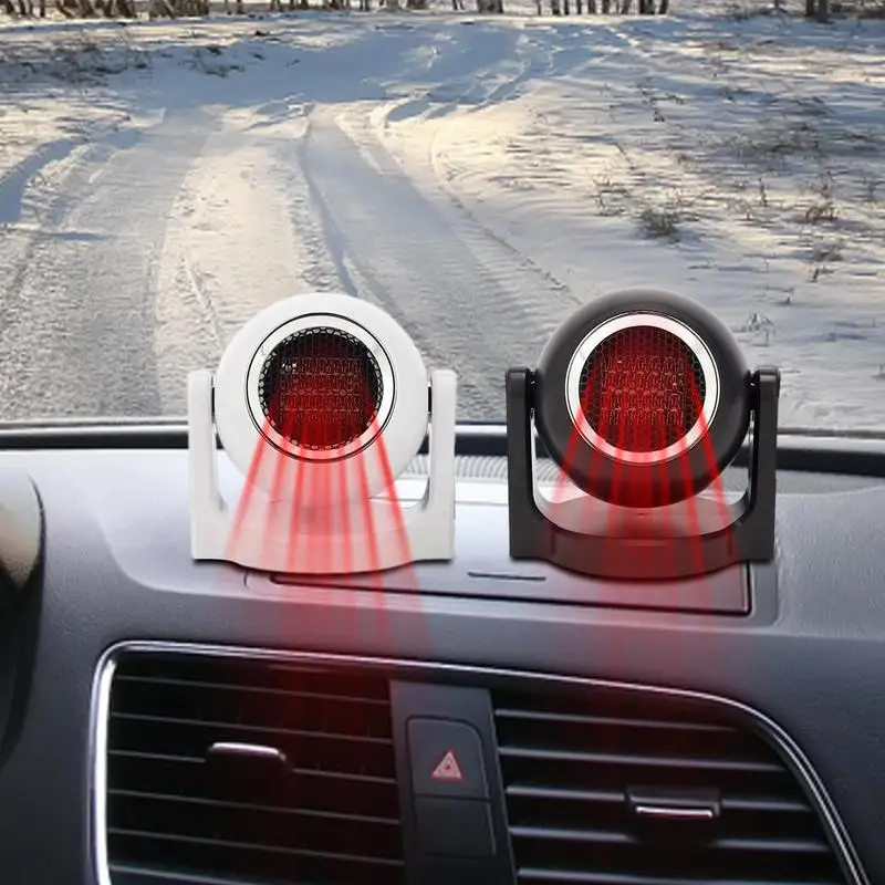 

Car Heater 12 Volt Car Heater Portable Fan Fast Heating Defrost Defogger Automobile Windscreen Fan Portable Car Accessories
