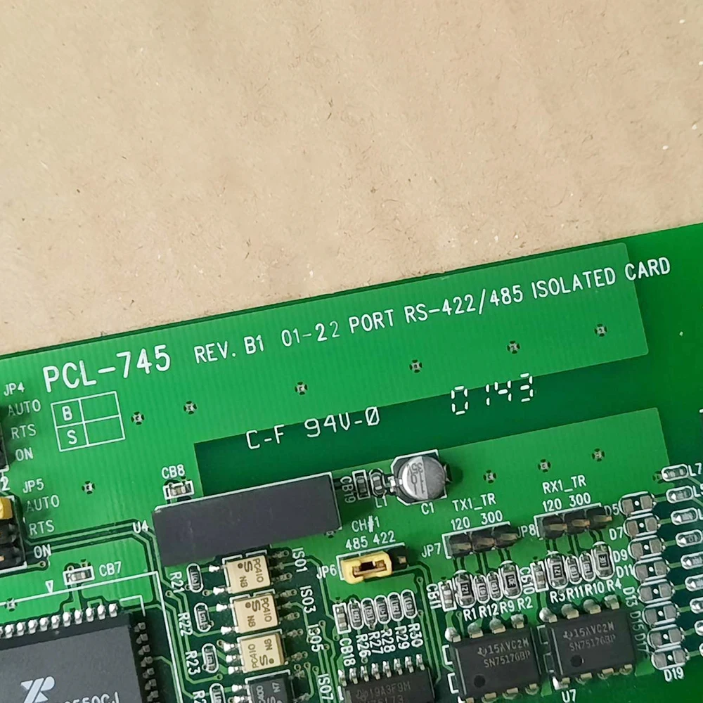 

PCL-745 REV.B1 Communication Card 2-Port RS-422/485 ISA Serial Card For Advantech High Quality Fast Ship