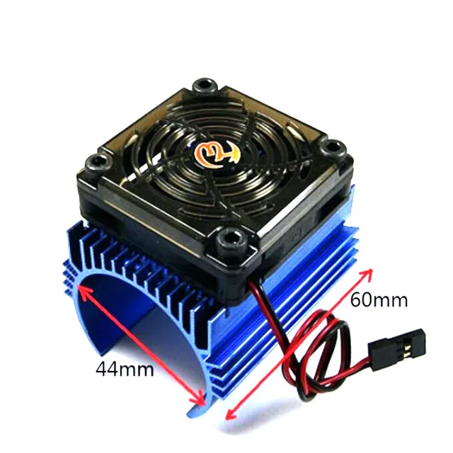 Hobbywing EZRUN C4 heat sink with cooling fan