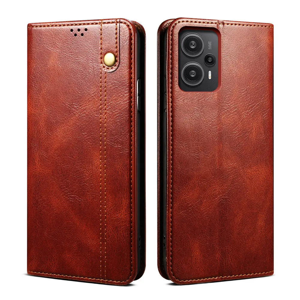 

For Poco X5 Pro F5 X 3 NFC Luxury Case Leather Texture Magnet Book Capa Xiaomi Poco X3 C50 X4 M4 F3 F4 M5s C40 Flip Cover Funda