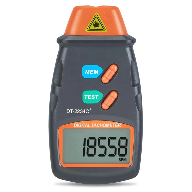 Цифровой лазерный тахометр для фотосъемки бесконтактный об/мин фотодатчик с от 2