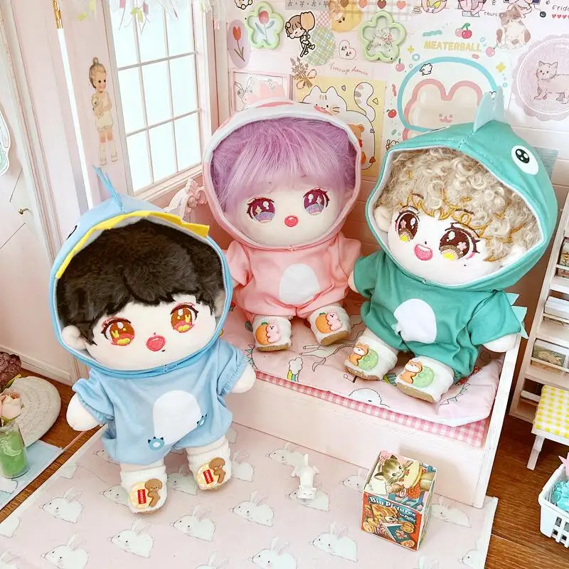 Новое поступление 20 см 1 шт. милый динозавр медведь курица Акула комбинезон для Kpop