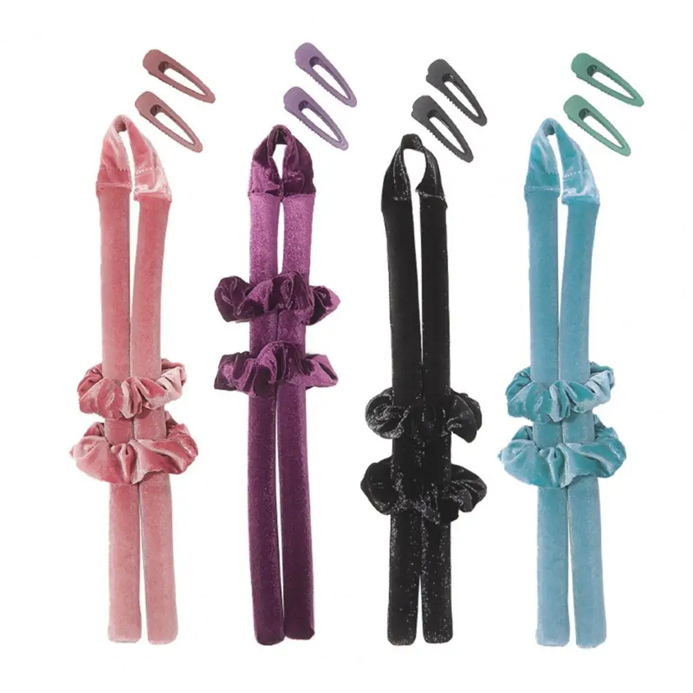 Ролик для волос без тепла эластичная экономящая силы удобная плойка повязка на