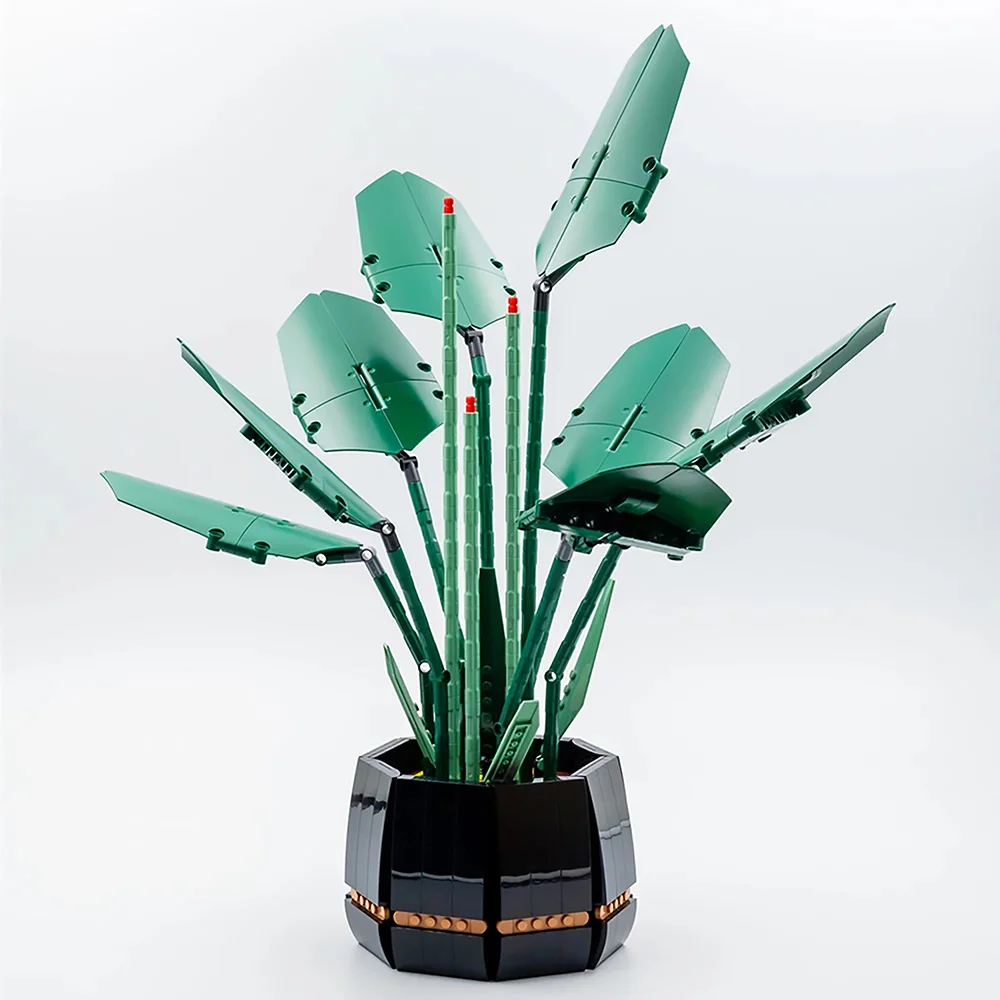 

10289 Flower Bird of Paradise Bouquet Perpetual Creators Building Block Bricks Model Home Decoration Plant Potted Gift Kid