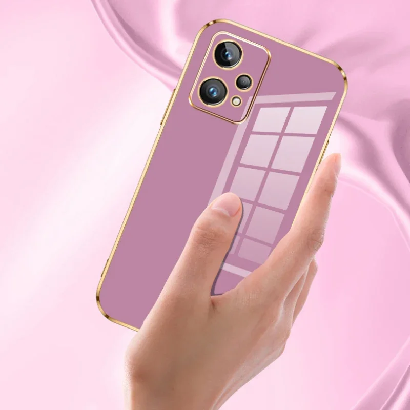 Для OnePlus Nord CE 2 Lite 5G 1 + чехол CPH2381 Роскошная квадратная обшивка Противоударная