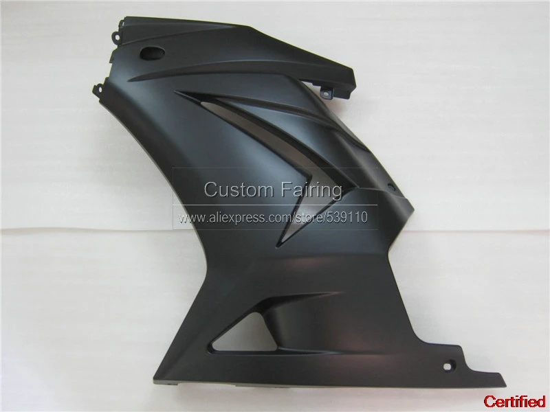 Комплект обтекателей для Kawasaki Ninja EX250 08 09 10 11 12 13 14 250r 2008 2009-2014 все матовые черные