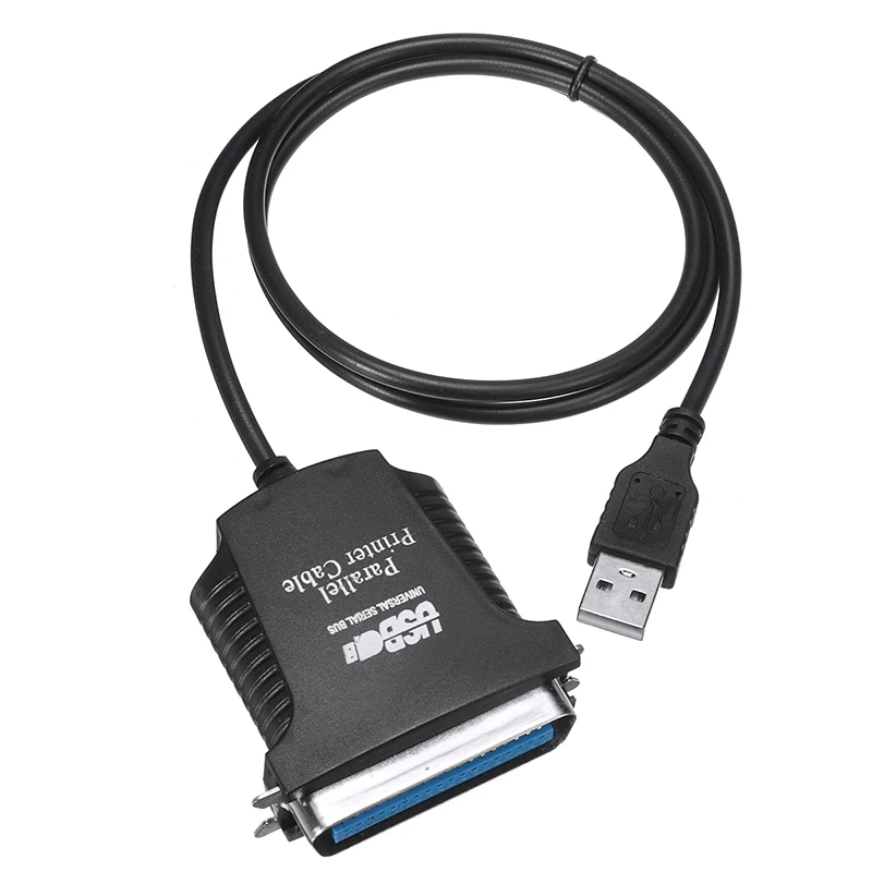 USB 2 0 к параллельному кабелю адаптера 36-контактный IEEE 1284 кабель для принтера линия