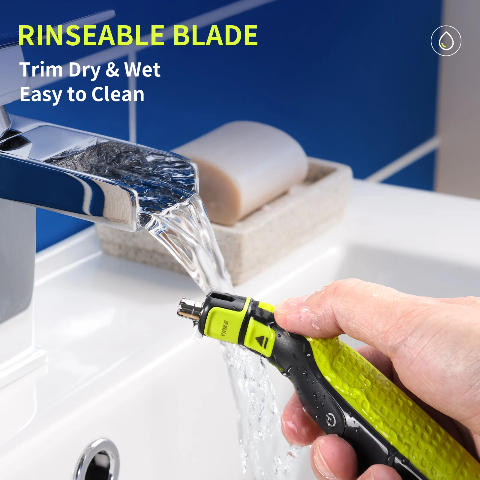 Триммер для волос в носу Yinke сменная головка лезвия совместимая с электробритвой