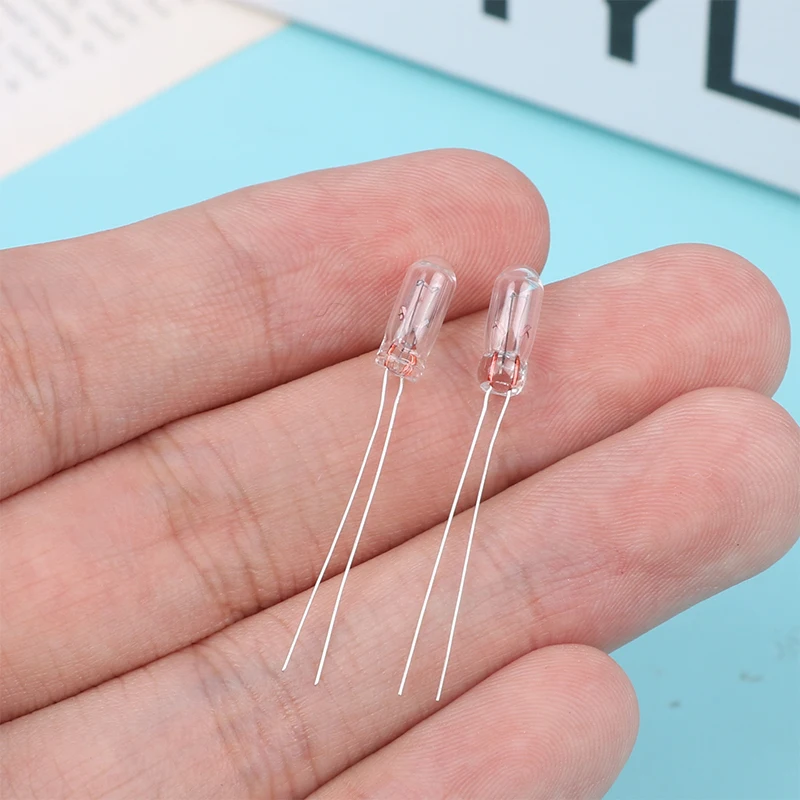 

10 шт., автомобильные галогенные лампы, 12 В, 1 Вт