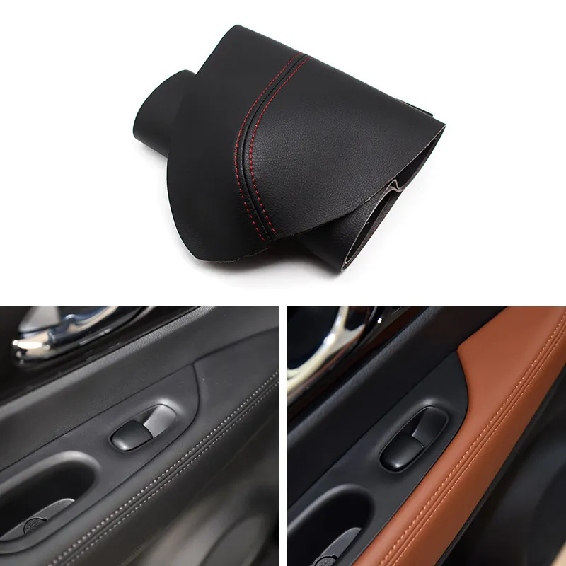 4 шт. для Nissan X-Trail Rogue 2014 2015 2016 2017 2018 салон автомобиля дверной подлокотник панель