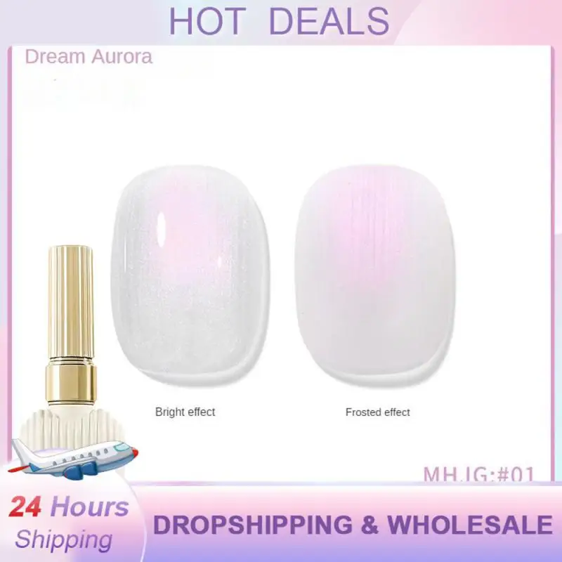 

Лак для ногтей Aurora с потрясающим эффектом Aurora, 15 мл, новые тенденции в 2023 году, лак для ногтей Aurora Nail Art, беспрецедентный мерцающий клей для ногтей