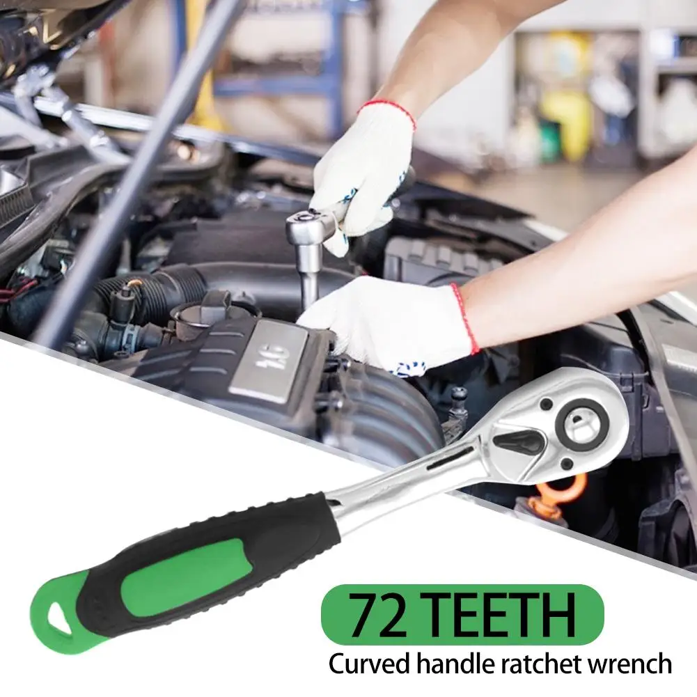 

Гаечный ключ с храповым механизмом, 72 зубца