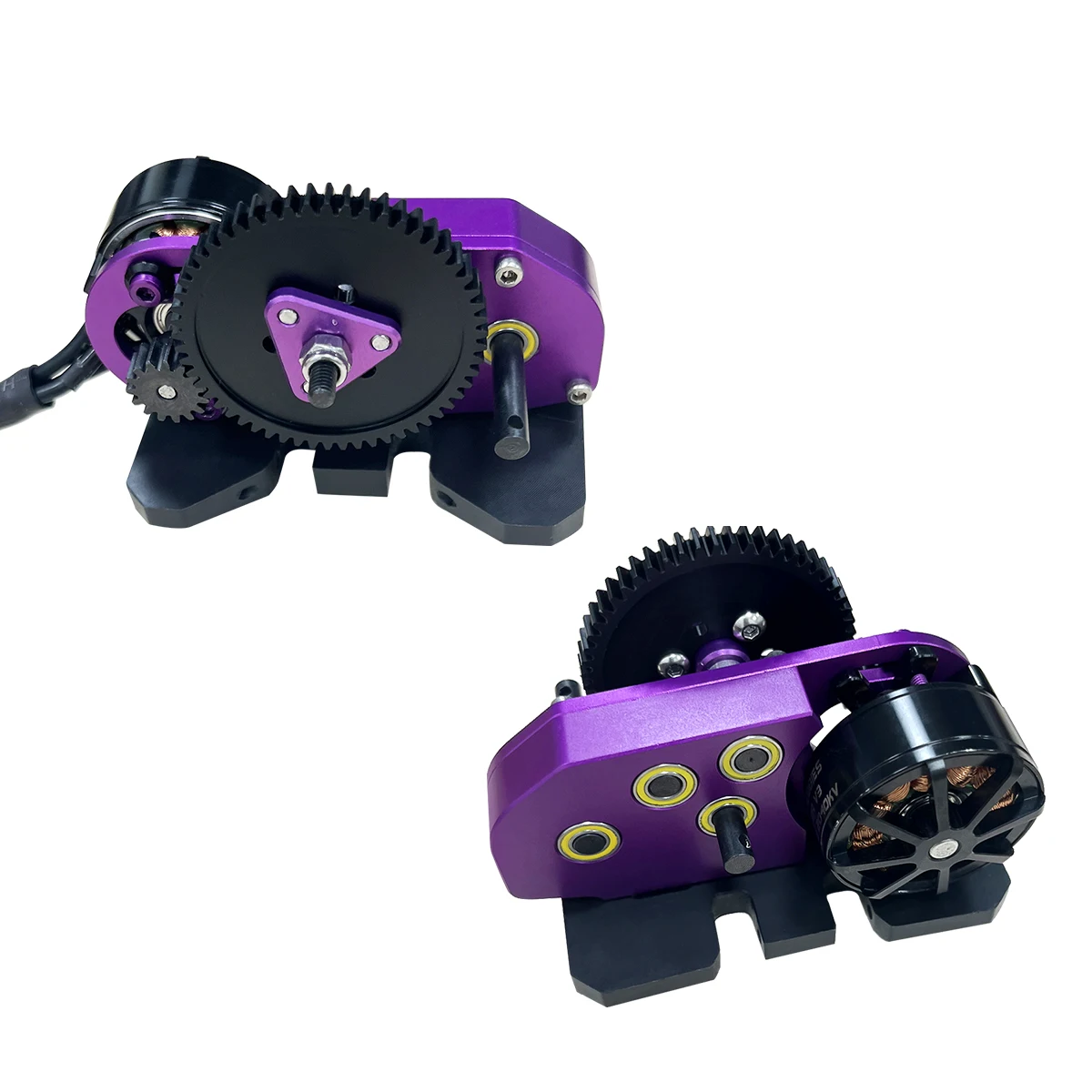 Коробка переключения передач LCG 2Low со средней коробкой передач с переключением передач для 1/10 RC Crawler Axial SCX10 III II 90046 Капа TRX4, детали для обновления