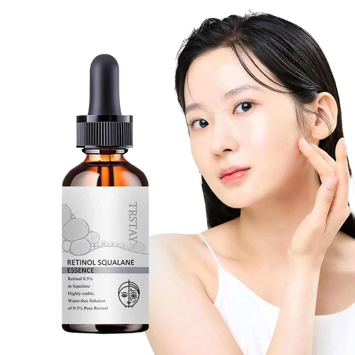 Эссенция ретинола сквалана уменьшает тонкие линии подтягивает кожу улучшает