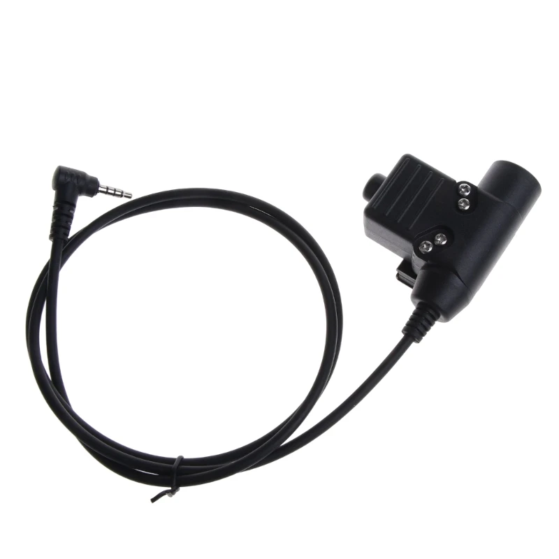 Headset Adapter U94 PTT for VX-1R VX168 VX160 FT60R VX-3R VX-5R FT1DR Cable-Plug