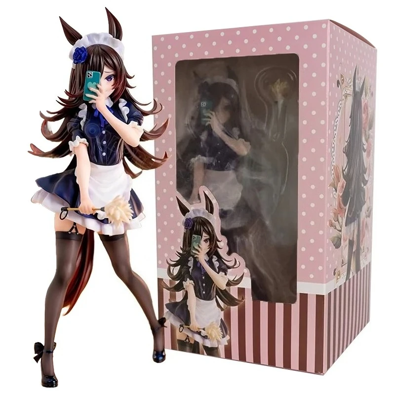 Фото 25-сантиметровая аниме-фигурка Uma Musume Pretty Derby Mi-yoku, коллекционная кукла Sato No Diamond/Matikanetannhauser/Kitayama Kuro №1