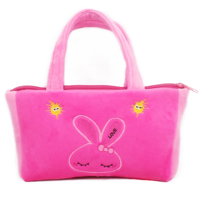 Child Cute Handbag Coin Purse Travel Bag Anime Cartoon Children Mobile Phone Pen Plush Bag Girls Kids Boys School Quality Bags