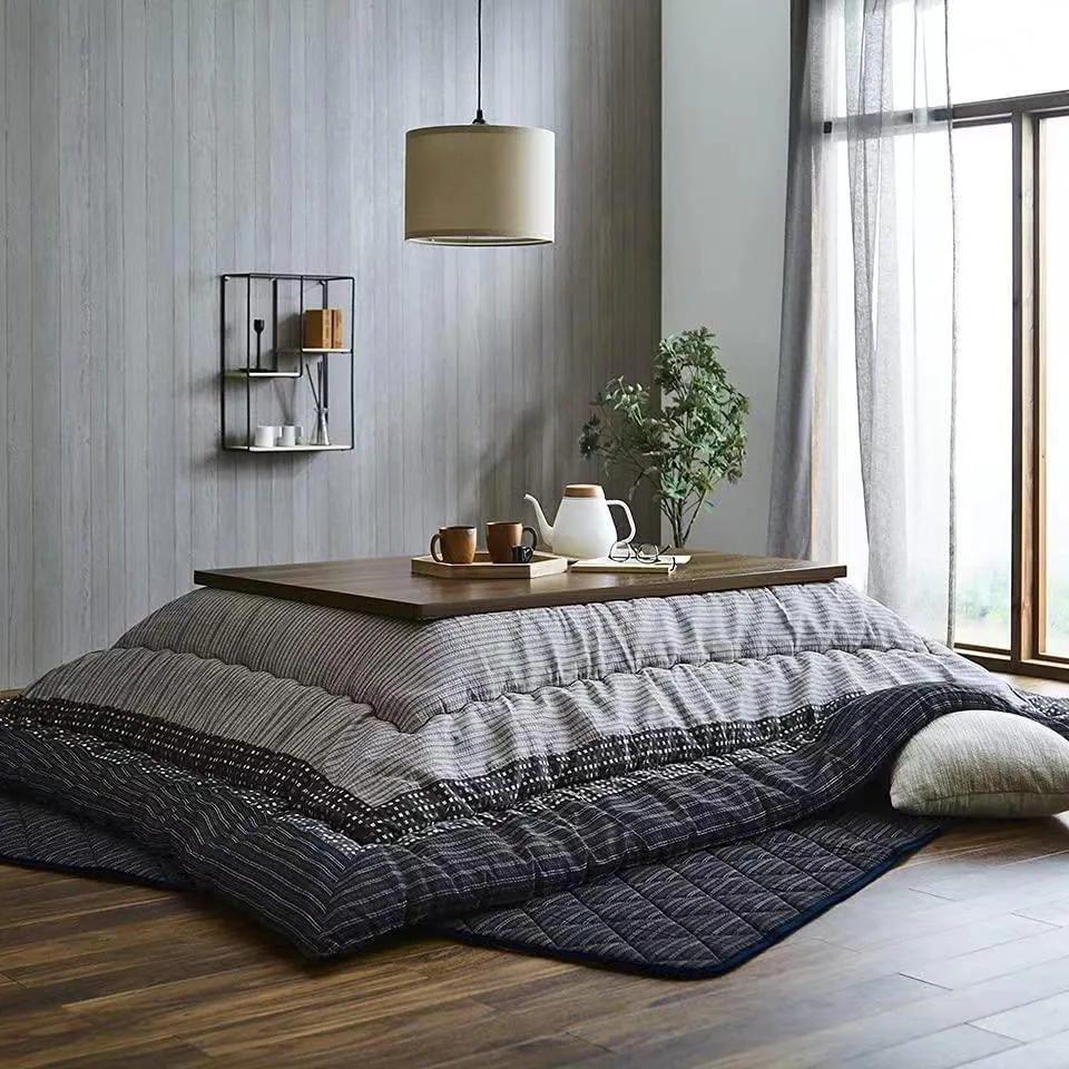 

vanzlife Rectangular Heating Table Quilt Japanese and Room Tatami Quilt Stove Coffee Table Kotatsu Heated Tea Table Stove Cover