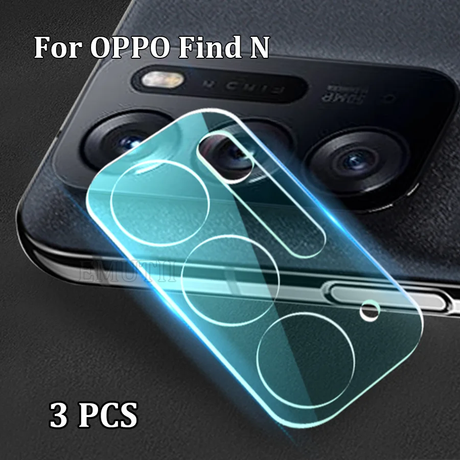 

3 шт. для OPPO Find N X5 lite Pro закаленное стекло для объектива камеры Алмазная защита экрана Защитный Объектив 3D FIND N FindN стекло
