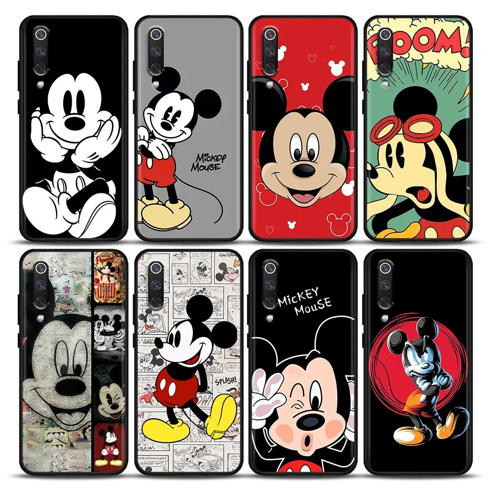 

Lovely Mickey Minnie Mouse Anime Cartoon Phone Case For Xiaomi Mi A2 8 9 SE 9T 10 10T 10S CC9 E Note 10 Lite Pro 5G Cover Fundas