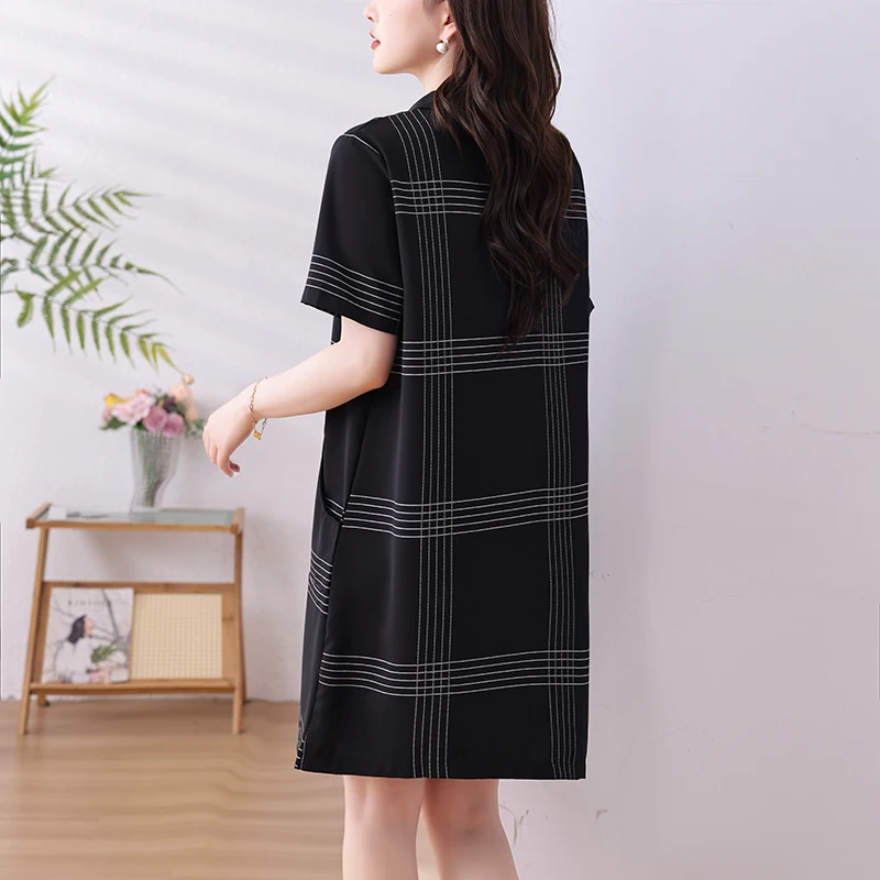 Женская одежда больших размеров новинка лета 2024 модная мода для полных девушек